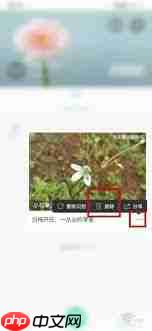 形色识花怎么删除拍摄的照片