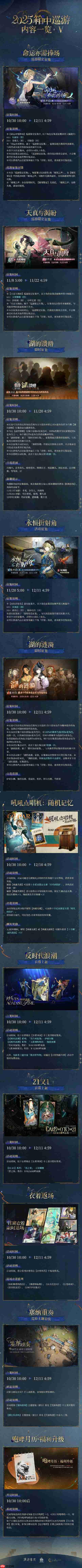 重返未来1999箱中巡游直播内容有哪些-重返未来3.2直播前瞻内容大全