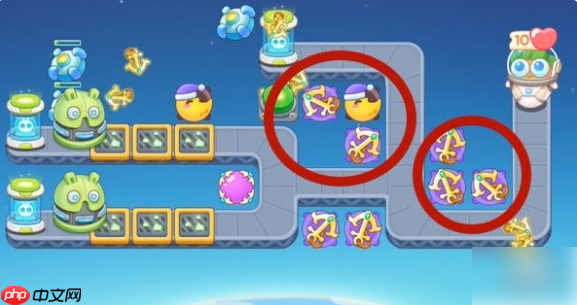 保卫萝卜4全关卡攻略太空穿越17关怎么过 保卫萝卜4太空穿越第17关攻略