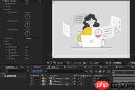 AE如何做出旋转的星云效果