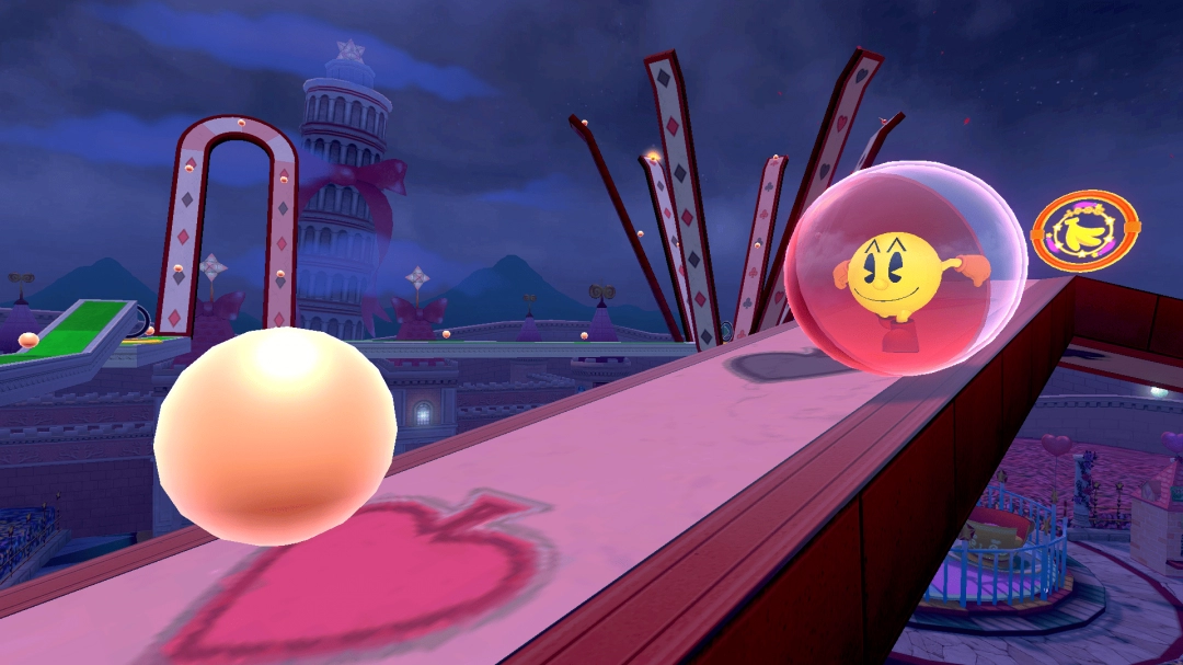 《超级猴子球 香蕉大乱斗》攻略——发售吃豆人联动DLC 对战模式“机器人破坏者”中新增关卡“花环之路”