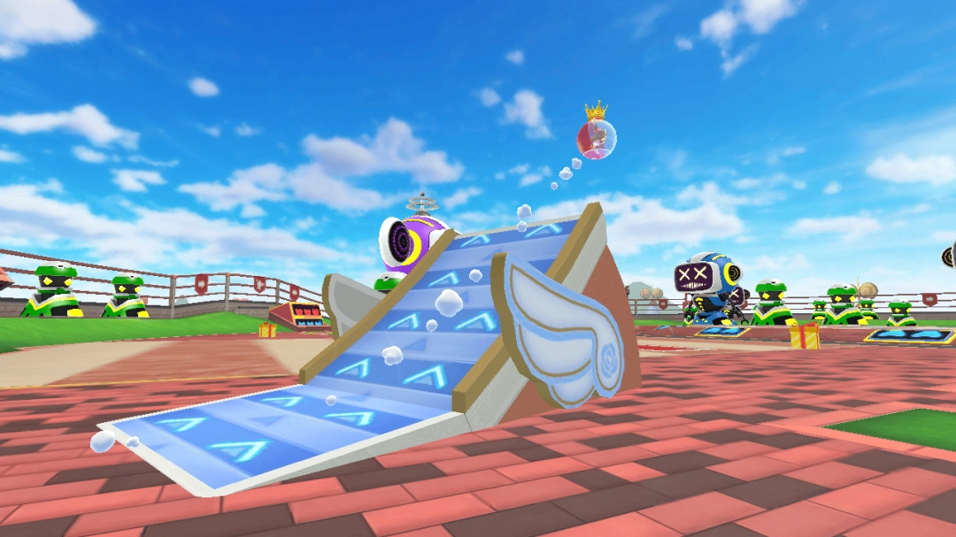 《超级猴子球 香蕉大乱斗》攻略——发售吃豆人联动DLC 对战模式“机器人破坏者”中新增关卡“花环之路”