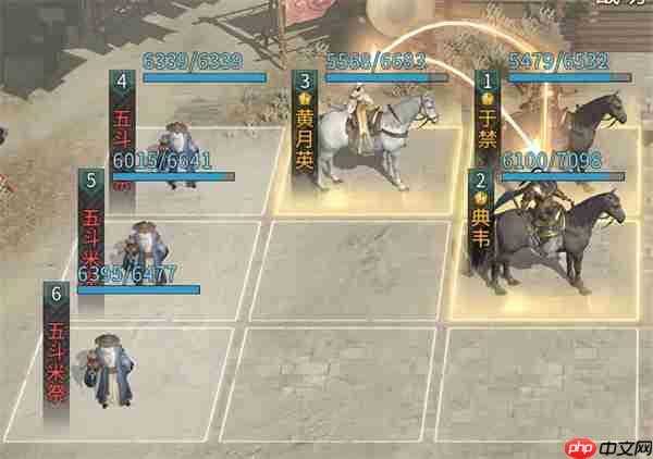 三国天下归心典韦反击队玩法攻略