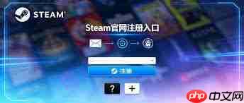 如何找到steam官网注册入口