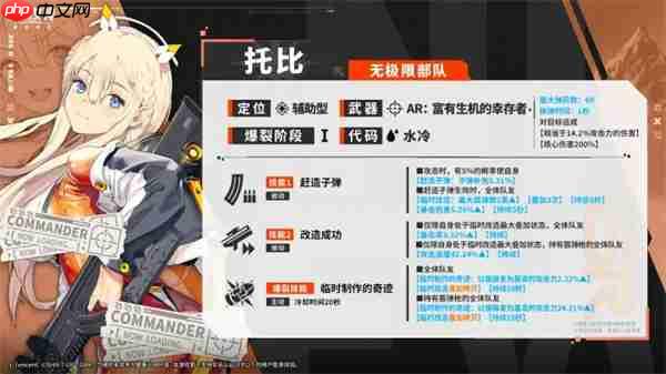 胜利女神新的希望新角色托比完整技能介绍