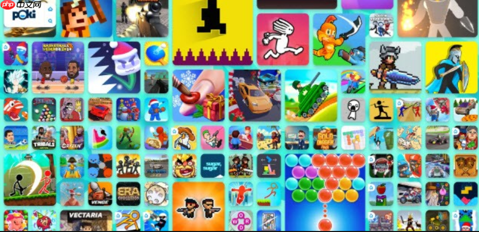 poki点击秒玩入口怎么找_poki官网小游戏免费即点即玩入口