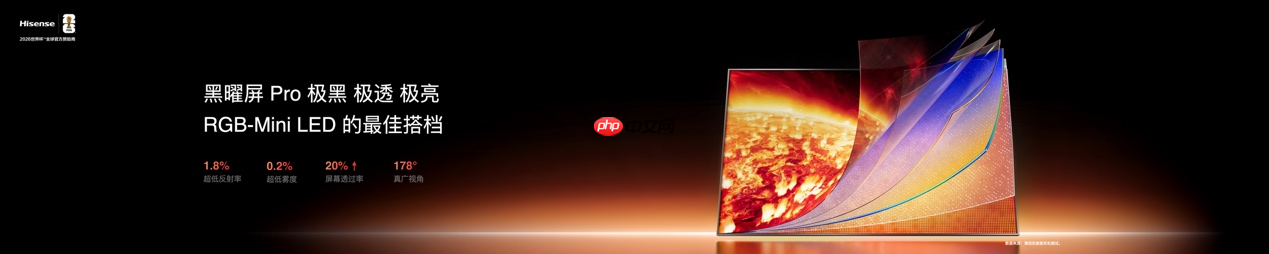 海信发布E7S Pro终结取舍困境，玲珑真彩背光开启“原生色彩”时代