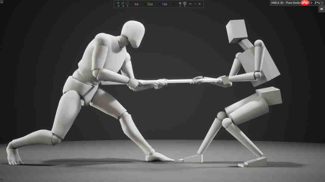 超真实人体建模软件上架Steam 可进行姿势编辑等