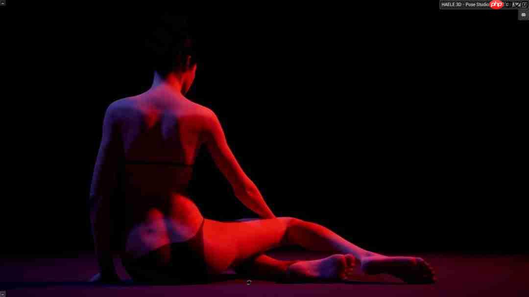 超真实人体建模软件上架Steam 可进行姿势编辑等