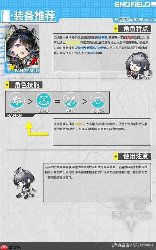 明日方舟终末地汤汤怎么培养-明日方舟终末地汤汤详细培养指南