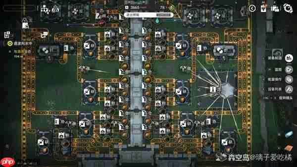 明日方舟终末地如何建设天王坪-明日方舟终末地天王坪满效率中容电池产线分