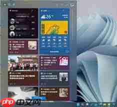 Vista启动时如何显示桌面小工具