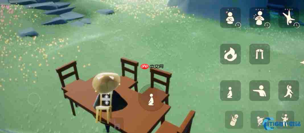 永久社交神器《光遇》禅修院士凳超详细兑换与妙用指南