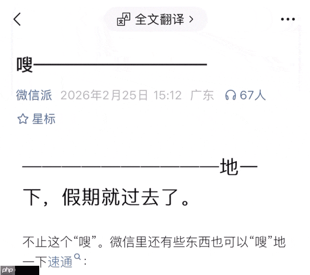 微信 3 大新功能上线！社恐友好，通话隐身、语音同声传译太实用
