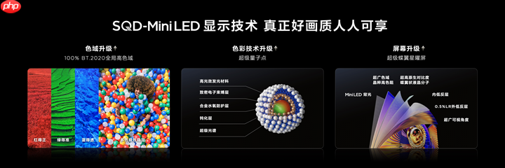 TCL春季新品发布会三箭齐发，行业进入SQD-Mini LED普及元年