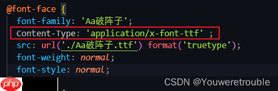 字体下载解码为何失败