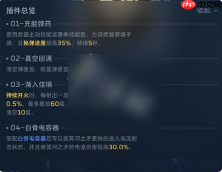 逆战未来冥河之矛插件怎么用 冥河之矛插件搭配推荐