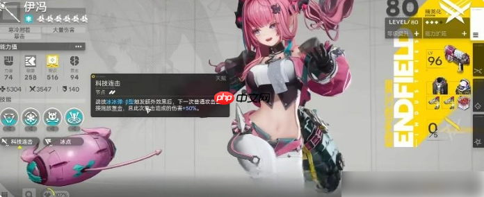 明日方舟终末地伊冯强吗 伊冯强度点评