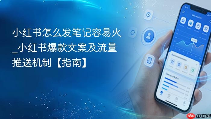 小红书怎么发笔记容易火_小红书爆款文案及流量推送机制【指南】