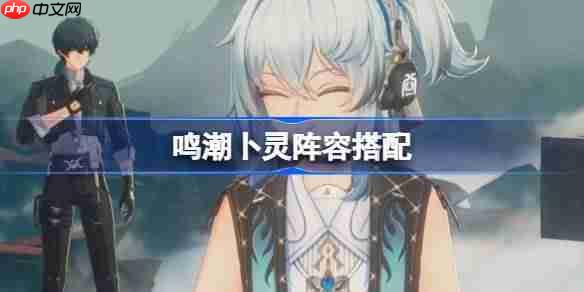 鸣潮卜灵阵容搭配-鸣潮卜灵怎么配队