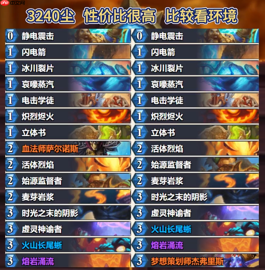 炉石传说标准法强萨卡组怎么搭配-炉石法强萨卡组3月2026