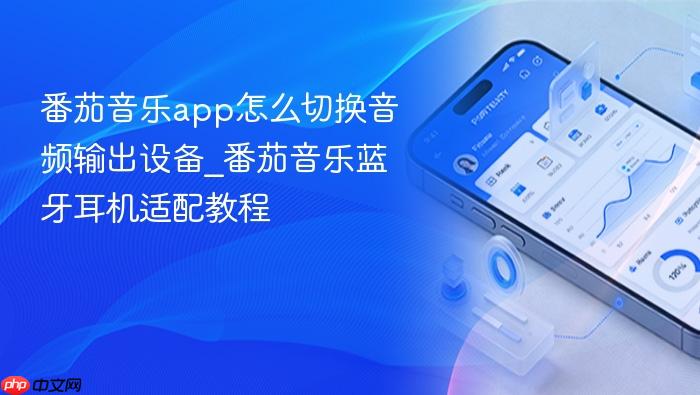 番茄音乐app怎么切换音频输出设备_番茄音乐蓝牙耳机适配教程