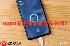 oppo手机怎么取消充电提示音