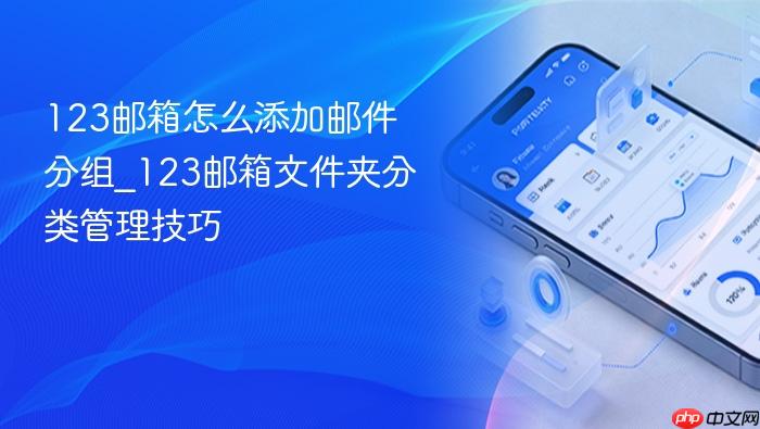 123邮箱怎么添加邮件分组_123邮箱文件夹分类管理技巧