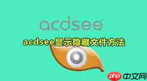 ACDSee如何显示隐藏文件