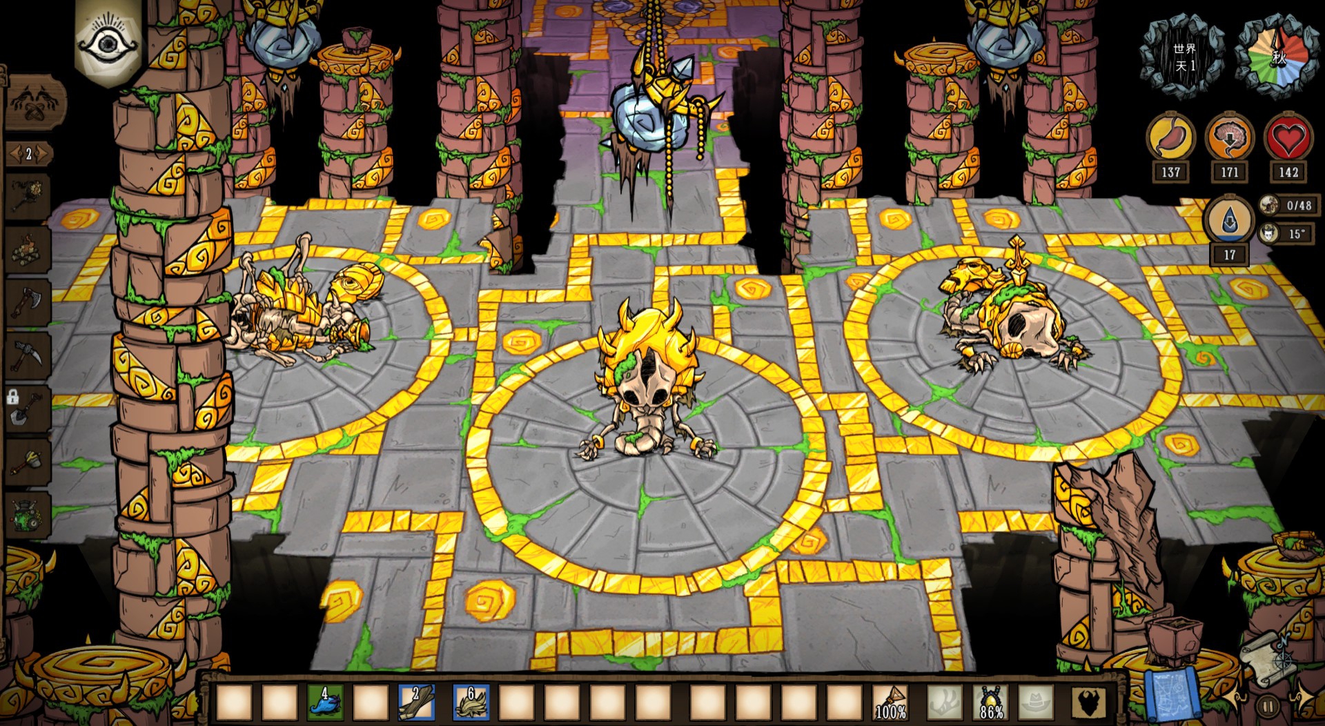 饥荒联机版圣殿该怎么探索 饥荒联机版圣殿该怎么探索