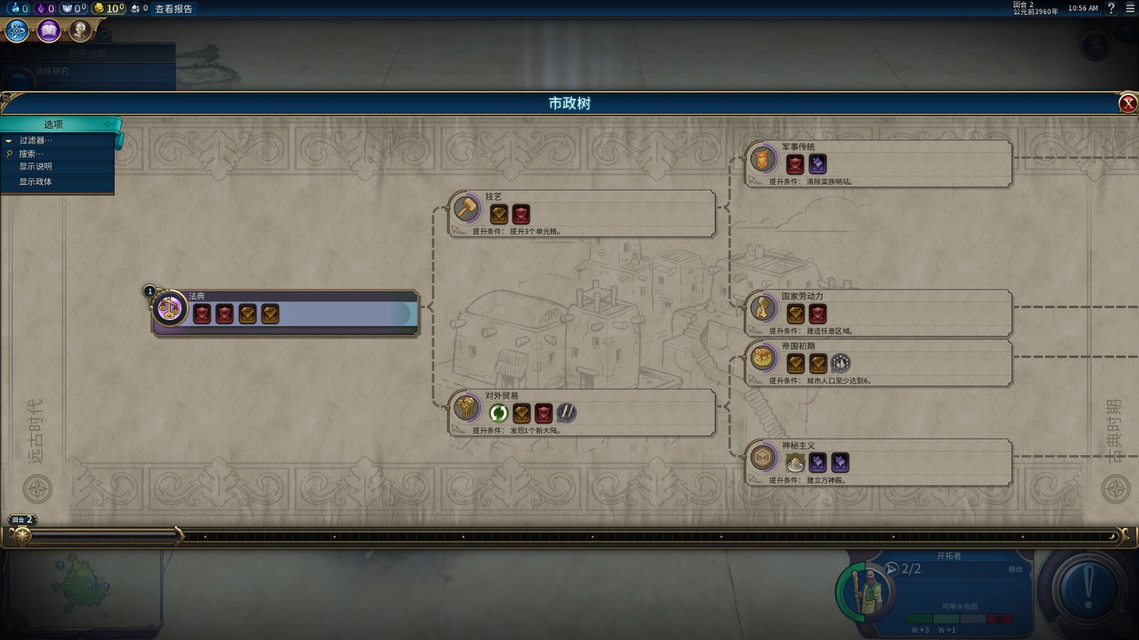 文明6市政树有什么使用技巧 文明6市政树有什么使用技巧