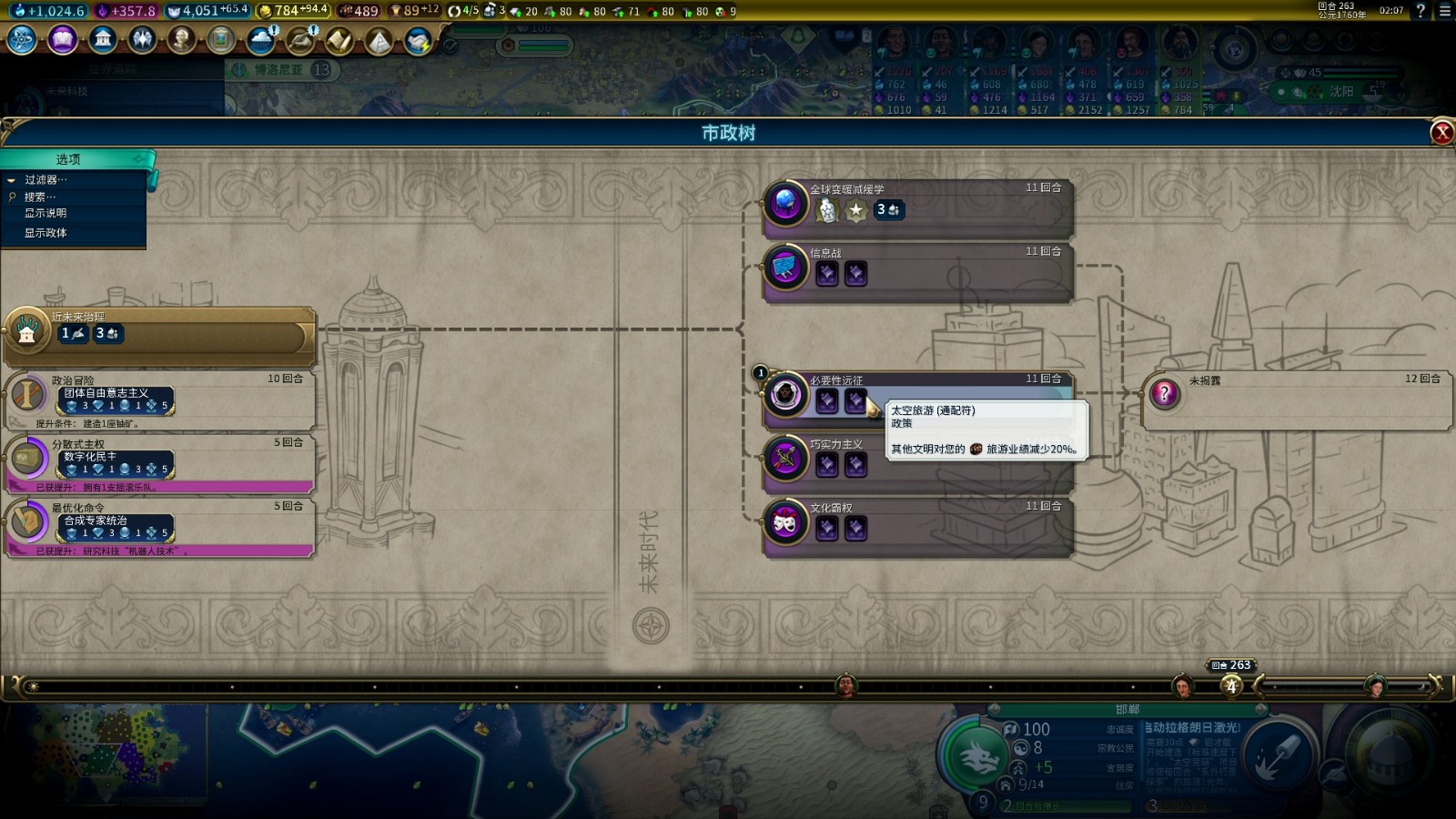 文明6市政树有什么使用技巧 文明6市政树有什么使用技巧