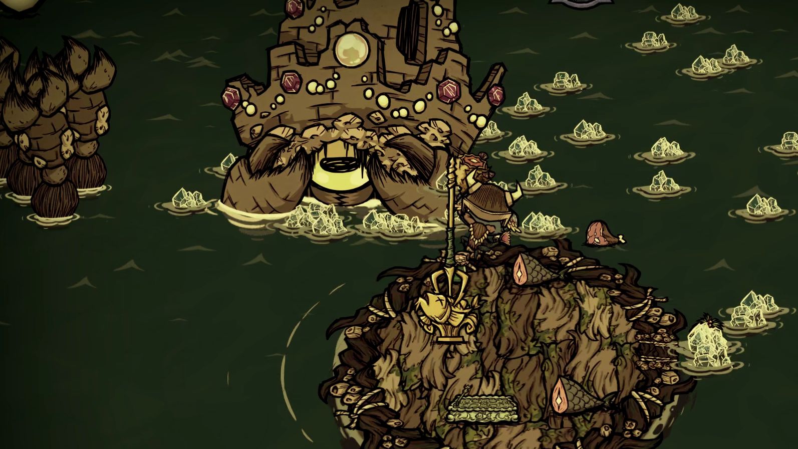 饥荒联机版帝王蟹最无脑的打法是什么 饥荒联机版帝王蟹最无脑的打法是什么