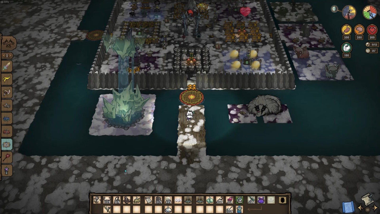 饥荒联机版不同键位有什么作用