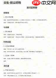 燕云十六声众生前尘旧物是什么-燕云十六声众生前尘旧物介绍