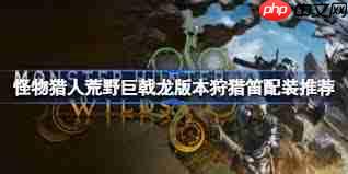 怪物猎人荒野巨戟龙版本狩猎笛怎么配装-怪物猎人荒野巨戟龙版本狩猎笛配装指南