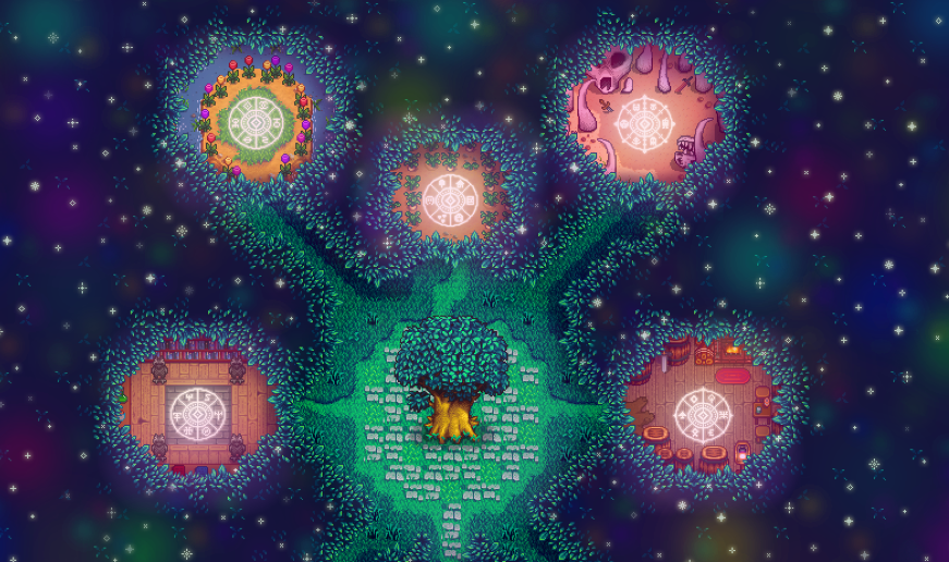 星露谷物语魔法树林有哪些内容