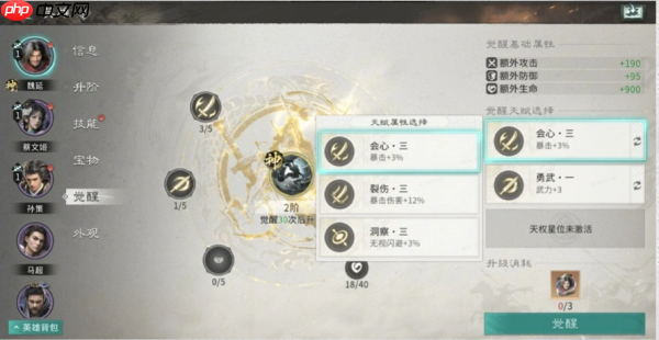 三国天下归心觉醒系统怎么玩  三国天下归心觉醒系统玩法介绍