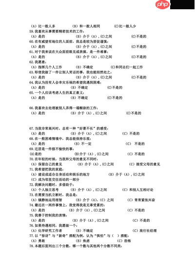 在哪测SBTI人格测试