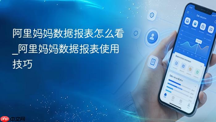 阿里妈妈数据报表怎么看_阿里妈妈数据报表使用技巧
