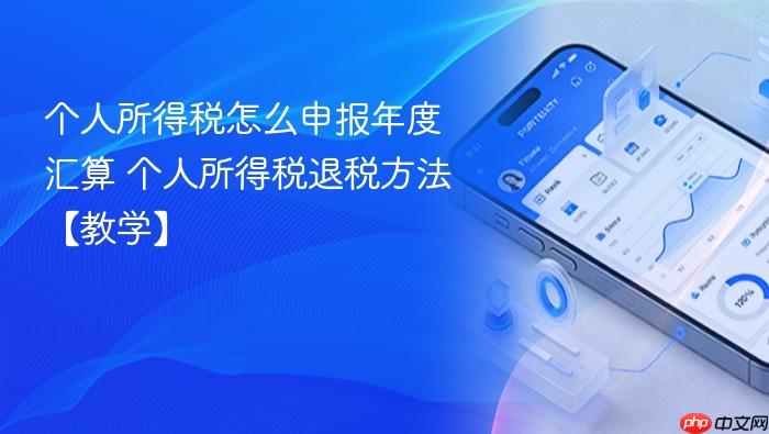 个人所得税怎么申报年度汇算 个人所得税退税方法【教学】