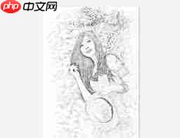 美图秀秀如何制作素描效果